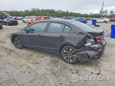 Drugie zdjęcie samochodu z przodu: 2013 HONDA CIVIC EX VIN:19XFB2F80DE067563 - miniatura
