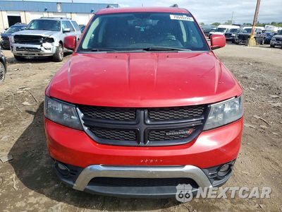 Piąte zdjęcie samochodu w środku: 2017 DODGE JOURNEY CROSSROAD VIN:3C4PDCGG5HT553992 - miniatura