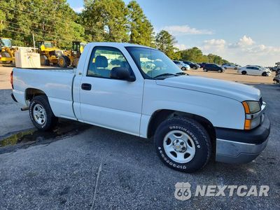Czwarte zdjęcie samochodu z boku: 2004 CHEVROLET SILVERADO C1500 VIN:1GCEC14X74Z186745 - miniatura