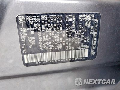 Zdjęcie 14 z 14 samochodu: 2023 NISSAN ROGUE SV VIN:JN8BT3BA7PW406733 - miniatura