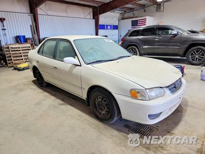 Czwarte zdjęcie samochodu z boku: 2002 TOYOTA COROLLA LE VIN:2T1BR12E22C541587 - miniatura