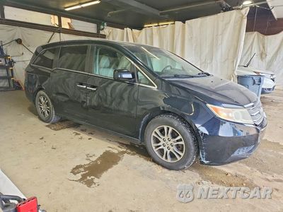 Czwarte zdjęcie samochodu z boku: 2012 HONDA ODYSSEY EXL VIN:5FNRL5H61CB002267 - miniatura