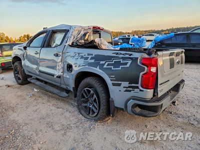Drugie zdjęcie samochodu z przodu: 2024 CHEVROLET SILVERADO K1500 RST VIN:1GCUDEEL3RZ297473 - miniatura