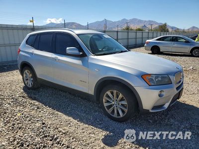 Czwarte zdjęcie samochodu z boku: 2014 BMW X3 XDRIVE28I VIN:5UXWX9C55E0D39640 - miniatura