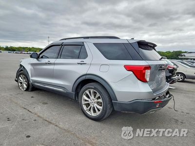 Drugie zdjęcie samochodu z przodu: 2021 FORD EXPLORER XLT VIN:1FMSK8DH6MGA10445 - miniatura