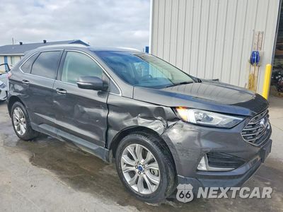 Czwarte zdjęcie samochodu z boku: 2019 FORD EDGE TITANIUM VIN:2FMPK4K95KBC37155 - miniatura