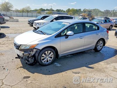 2012 HONDA CIVIC LX 19XFB2F55CE042565 - główne zdjęcie licytacji z USA - miniatura