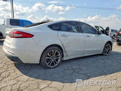 Trzecie zdjęcie samochodu z tyłu: 2020 FORD FUSION SEL VIN:3FA6P0CD3LR117411 - miniatura
