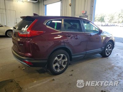 Trzecie zdjęcie samochodu z tyłu: 2018 HONDA CR-V EX VIN:7FARW2H56JE081997 - miniatura