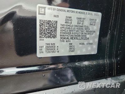Zdjęcie 13 z 13 samochodu: 2020 GMC TERRAIN DENALI VIN:3GKALXEX5LL291214 - miniatura