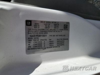 Zdjęcie 13 z 13 samochodu: 2013 CHEVROLET EXPRESS G3500 LT VIN:1GAZG1FG0D1139311 - miniatura