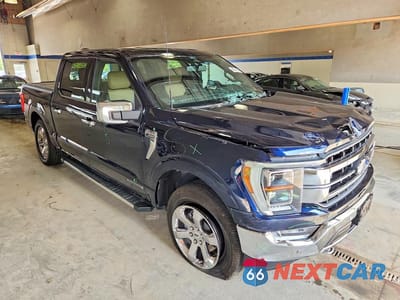 Czwarte zdjęcie samochodu z boku: 2022 FORD F150 SUPERCREW VIN:1FTFW1ED9NFB34536 - miniatura