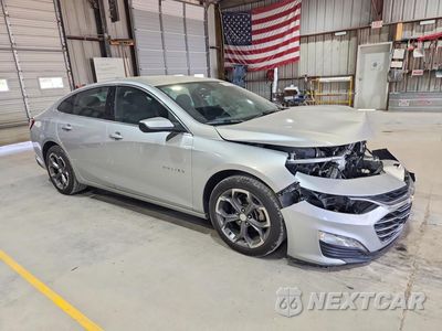 Czwarte zdjęcie samochodu z boku: 2021 CHEVROLET MALIBU LT VIN:1G1ZD5ST2MF074192 - miniatura