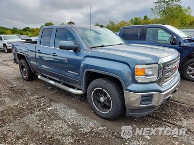 Czwarte zdjęcie samochodu z boku: 2014 GMC SIERRA K1500 SLE VIN:1GTV2UEC2EZ251082 - miniatura