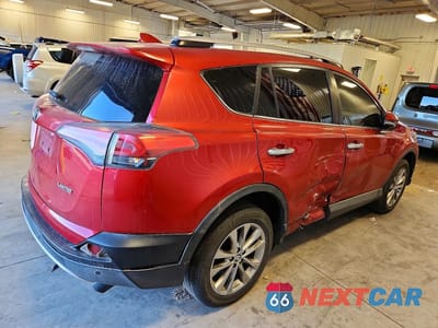 Trzecie zdjęcie samochodu z tyłu: 2016 TOYOTA RAV4 LIMITED VIN:JTMYFREV3GJ070431 - miniatura