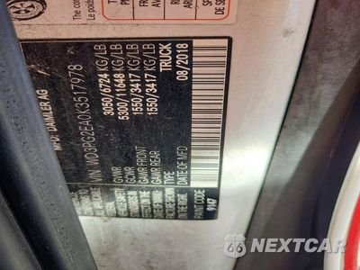Zdjęcie 12 z 12 samochodu: 2019 MERCEDES-BENZ METRIS VIN:WD3PG2EA0K3517978 - miniatura