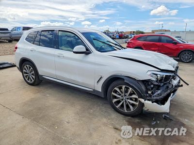 Czwarte zdjęcie samochodu z boku: 2019 BMW X3 SDRIVE30I VIN:5UXTR7C59KLE98303 - miniatura