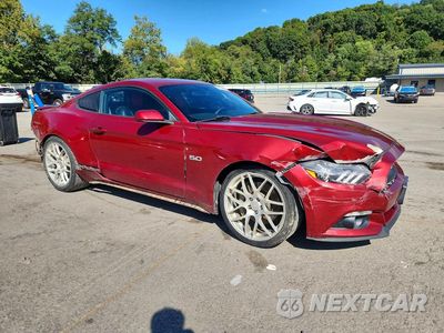 Czwarte zdjęcie samochodu z boku: 2017 FORD MUSTANG GT VIN:1FA6P8CF7H5213424 - miniatura