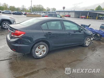 Trzecie zdjęcie samochodu z tyłu: 2015 HONDA CIVIC LX VIN:19XFB2F52FE288395 - miniatura