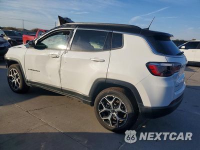 Drugie zdjęcie samochodu z przodu: 2025 JEEP COMPASS LIMITED VIN:3C4NJDCNXST509066 - miniatura