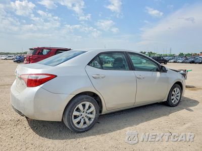 Trzecie zdjęcie samochodu z tyłu: 2016 TOYOTA COROLLA LE VIN:5YFBURHE3GP500963 - miniatura