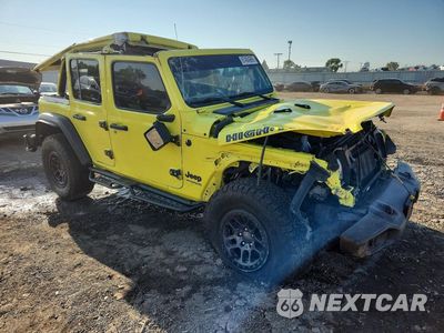 Czwarte zdjęcie samochodu z boku: 2022 JEEP WRANGLER UNLIMITED SPORT VIN:1C4HJXDG8NW226971 - miniatura