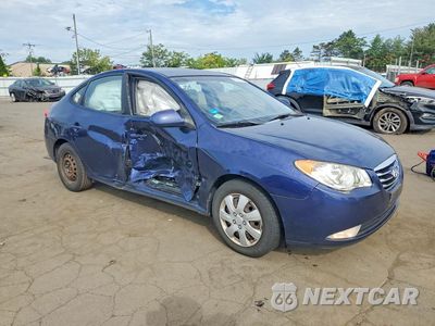 Czwarte zdjęcie samochodu z boku: 2010 HYUNDAI ELANTRA GLS VIN:KMHDU4AD1AU829356 - miniatura
