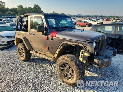 Czwarte zdjęcie samochodu z boku: 2016 JEEP WRANGLER SPORT VIN:1C4AJWAG0GL220070 - miniatura