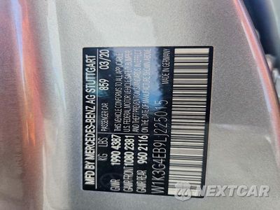 Zdjęcie 13 z 13 samochodu: 2020 MERCEDES-BENZ A 220 VIN:W1K3G4EB9LJ225015 - miniatura