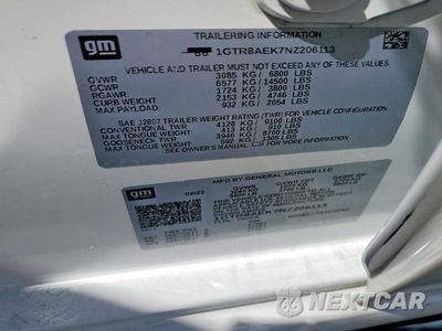 Zdjęcie 12 z 12 samochodu: 2022 GMC SIERRA LIMITED C1500 VIN:1GTR8AEK7NZ206113 - miniatura
