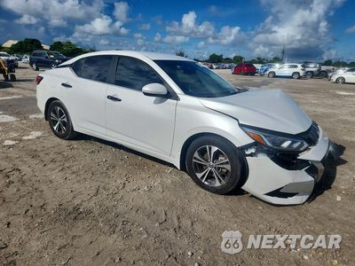Czwarte zdjęcie samochodu z boku: 2022 NISSAN SENTRA SV VIN:3N1AB8CV4NY249759 - miniatura