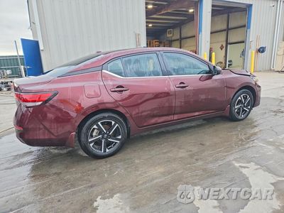 Trzecie zdjęcie samochodu z tyłu: 2025 NISSAN SENTRA SV VIN:3N1AB8CV5SY394689 - miniatura