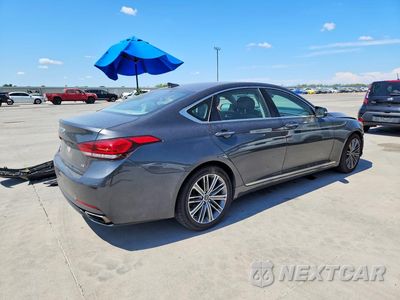 Trzecie zdjęcie samochodu z tyłu: 2019 GENESIS G80 3.8 VIN:KMHGN4JE7KU296482 - miniatura