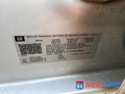 Zdjęcie 12 z 12 samochodu: 2018 GMC SIERRA K1500 SLT VIN:3GTU2NEC4JG523899 - miniatura