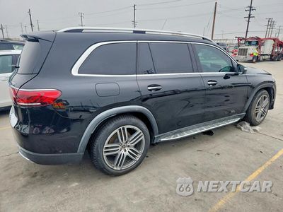 Trzecie zdjęcie samochodu z tyłu: 2021 MERCEDES-BENZ GLS 450 4MATIC VIN:4JGFF5KE1MA354541 - miniatura