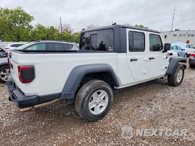 Trzecie zdjęcie samochodu z tyłu: 2023 JEEP GLADIATOR SPORT VIN:1C6HJTAG8PL539625 - miniatura