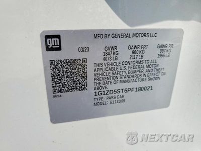 Zdjęcie 13 z 13 samochodu: 2023 CHEVROLET MALIBU LT VIN:1G1ZD5ST6PF180021 - miniatura