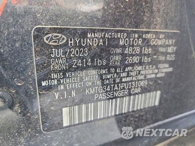Zdjęcie 12 z 12 samochodu: 2023 GENESIS G70 2.0T VIN:KMTG34TA1PU131069 - miniatura