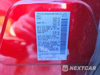 Zdjęcie 13 z 13 samochodu: 2022 NISSAN PATHFINDER SL VIN:5N1DR3CB8NC268026 - miniatura