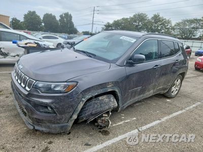 2022 JEEP COMPASS LATITUDE 3C4NJDBB4NT124338 - główne zdjęcie licytacji z USA - miniatura