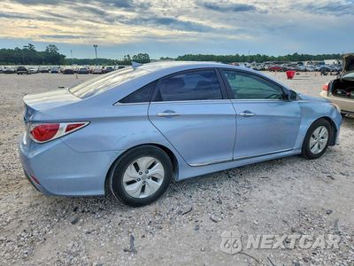 Trzecie zdjęcie samochodu z tyłu: 2013 HYUNDAI SONATA HYBRID VIN:KMHEC4A41DA071676 - miniatura