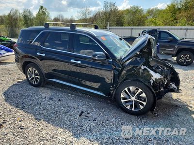 Czwarte zdjęcie samochodu z boku: 2022 HYUNDAI PALISADE SEL VIN:KM8R2DHE4NU391223 - miniatura