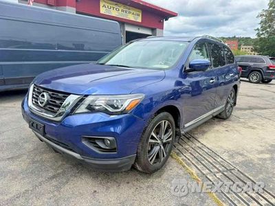2018 NISSAN PATHFINDER PLATINUM 5N1DR2MN0JC620741 - główne zdjęcie licytacji z USA - miniatura