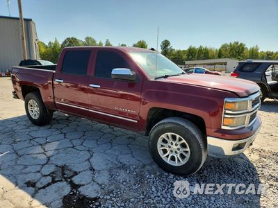 Czwarte zdjęcie samochodu z boku: 2014 CHEVROLET SILVERADO K1500 LTZ VIN:3GCUKSEC1EG233821 - miniatura