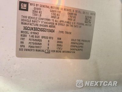 Zdjęcie 12 z 12 samochodu: 2016 CHEVROLET SILVERADO K1500 LTZ VIN:3GCUKSEC5GG310404 - miniatura