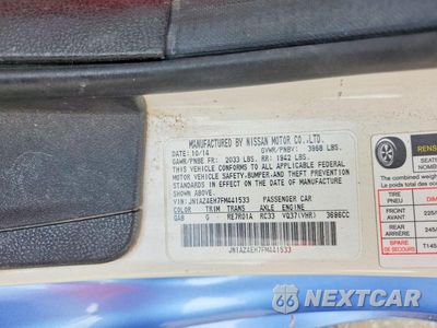 Zdjęcie 12 z 12 samochodu: 2015 NISSAN 370Z BASE VIN:JN1AZ4EH7FM441533 - miniatura