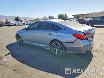 Drugie zdjęcie samochodu z przodu: 2022 HONDA ACCORD SPORT VIN:1HGCV1F37NA054291 - miniatura