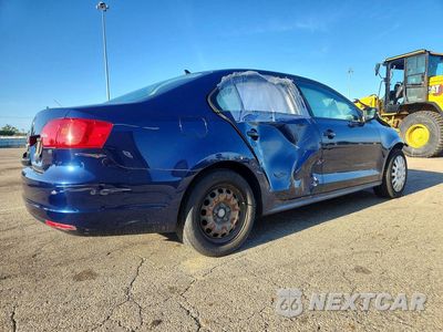 Trzecie zdjęcie samochodu z tyłu: 2014 VOLKSWAGEN JETTA SE VIN:3VWD17AJ6EM211686 - miniatura