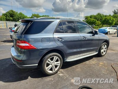 Trzecie zdjęcie samochodu z tyłu: 2013 MERCEDES-BENZ ML 350 VIN:4JGDA5JB7DA211817 - miniatura