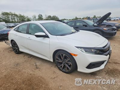 Czwarte zdjęcie samochodu z boku: 2020 HONDA CIVIC SPORT VIN:2HGFC2F86LH505696 - miniatura